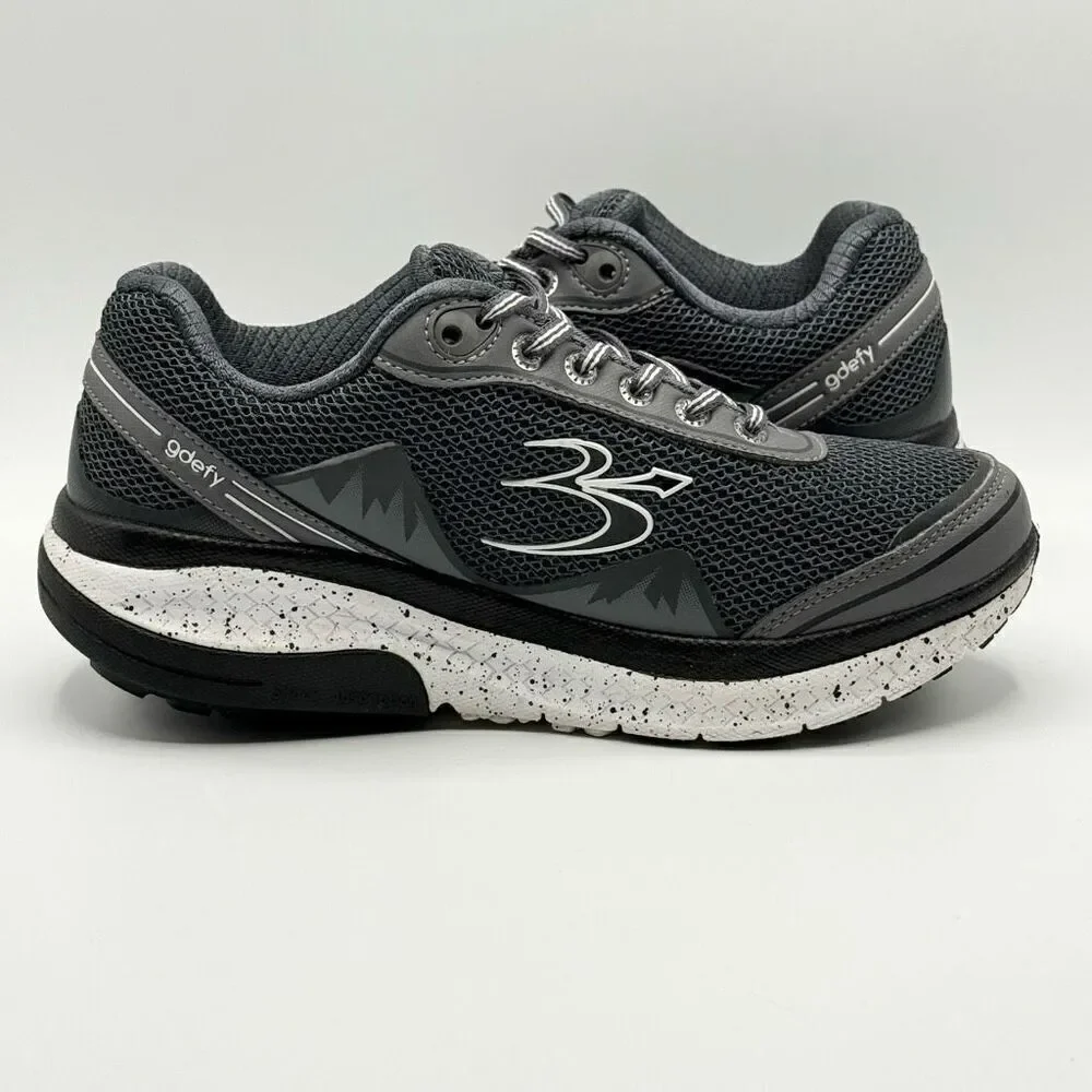 G-Defy Gravity Defyer Mighty Walking Shoes Black and White - US Women’s 7